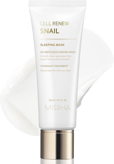 MISSHA SUPER AQUA CELL RENEW SNAIL SLEEPING MASK (MULTI LANGUAGES)