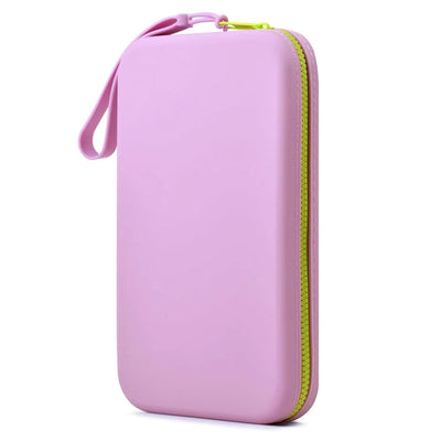 Silicone Large Makeup Bag, Travel Toiletry Bag For Women Big Makeup Bag Organizer Portable Cosmetic Bag Zipper Pouch Purse Waterproof Makeup Storage Bag (Medium Purple)