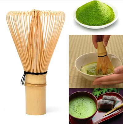 Traditional Bamboo Matcha Whisk (Chasen) for Tea Ceremony