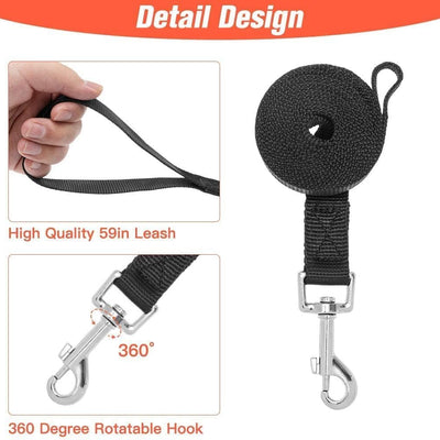 Adjustable Mesh Dog Harness with Leash – Lightweight and Comfortable