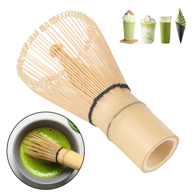 Traditional Bamboo Matcha Whisk (Chasen) for Tea Ceremony