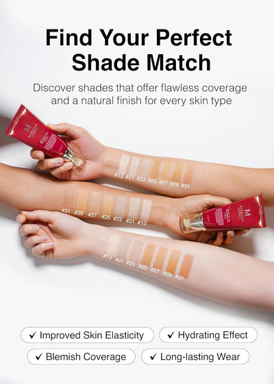 Missha M Perfect Cover Bb Cream #27 Spf 42 Pa+++ 50ml-Lightweight, Multi-Function, High Coverage MakEUp To Help Infuse Moisture For Firmer-Looking Skin With Reduction In Appearance Of Fine Lines