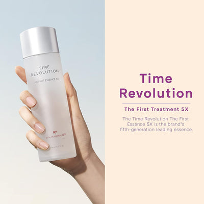 MISSHA TIME REVOLUTION THE FIRST ESSENCE Face Serum (5th Gen) 150ml - Face Serum That Moisturizes and Smoothes The Skin Creating A Clean Base