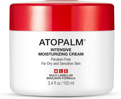 ATOPALM Intensive Moisturizing Cream for Dry & Sensitive Skin, Face Moisturizer, Replenishes Hydration, Paraben-Free, K-Beauty, skin barrier ceramide cream, 3.4 Fl Oz, 100ml (3.4 Fl Oz)