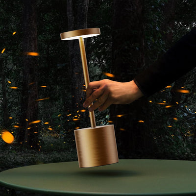 Touch Sensor Cordless LED Table Lamp – Portable Dimmable Desk & Bedside Light – Modern Night Lamp for Bedroom, Living Room, Restaurant & Bar