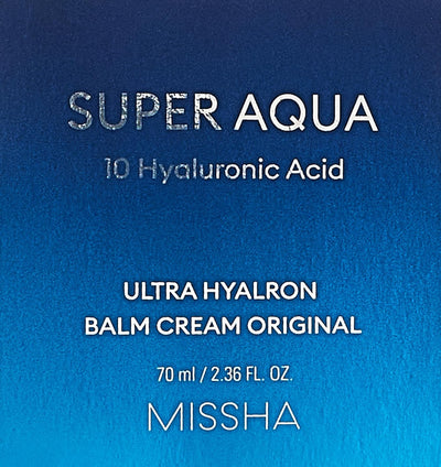 MISSHA SUPER AQUA ULTRA HYALRON BALM CREAM ORIGINAL